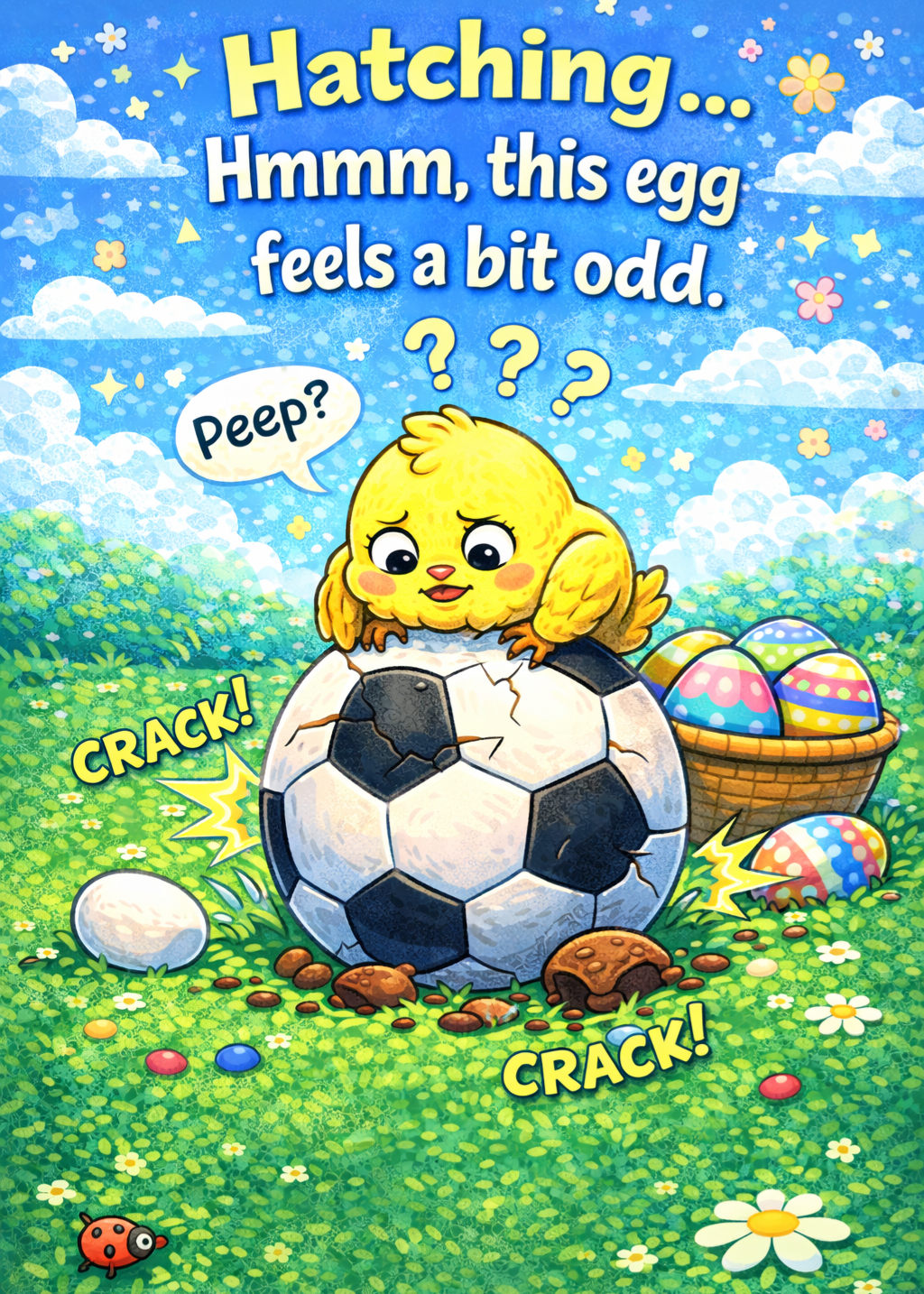 Hatching, this egg feels a bit odd.
