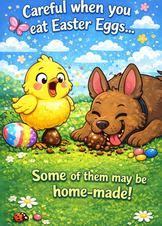 Careful when you eat Easter Eggs