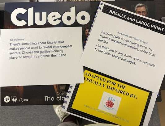 Cluedo – Now Fully Accessible in Braille