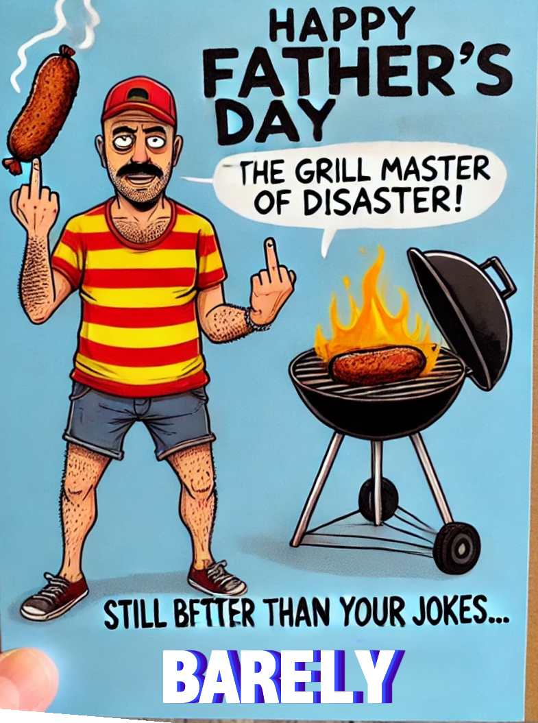 Dad Burned Sausage