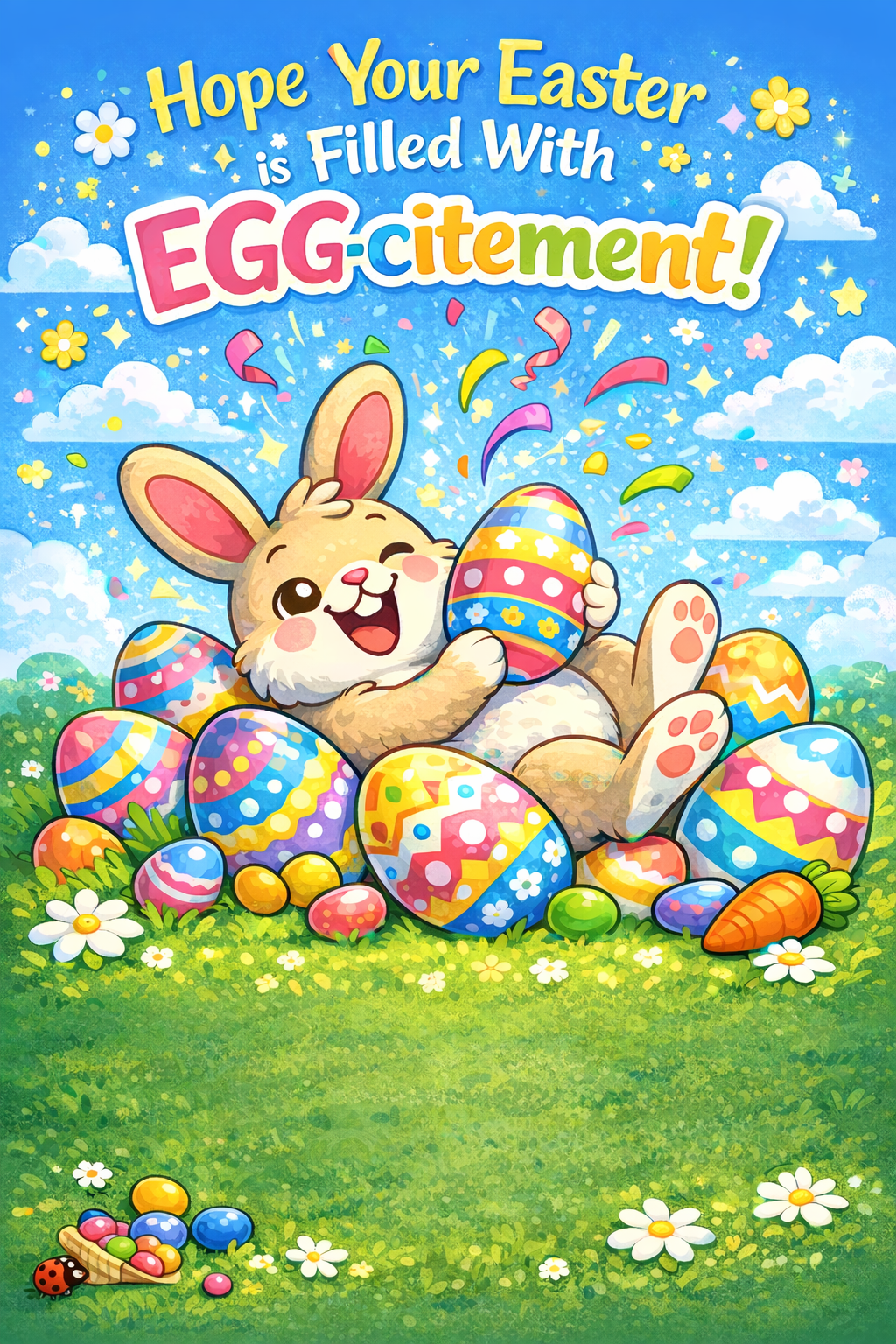 Hope your Easter is filled with EGG-citement!